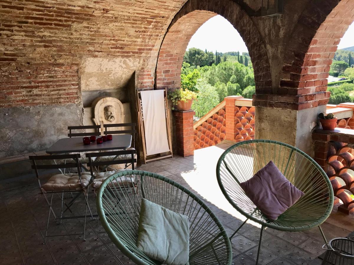 Studio De Charme Avec Grande Terrasse Vue Mer Le Castellet  Exterior photo